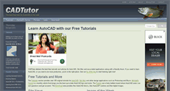 Desktop Screenshot of cadtutor.co.uk