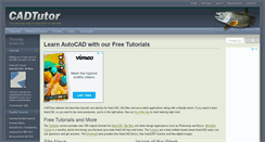 Desktop Screenshot of cadtutor.net