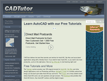 Tablet Screenshot of cadtutor.net